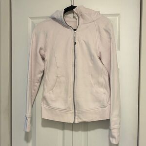 Lululemon Women's Light Pink Zip-Up Hoodie Jacket